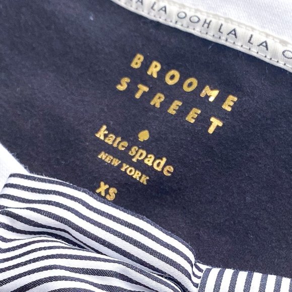 Kate Spade Broome Street Navy Bow T-Shirt - Picture 5 of 5